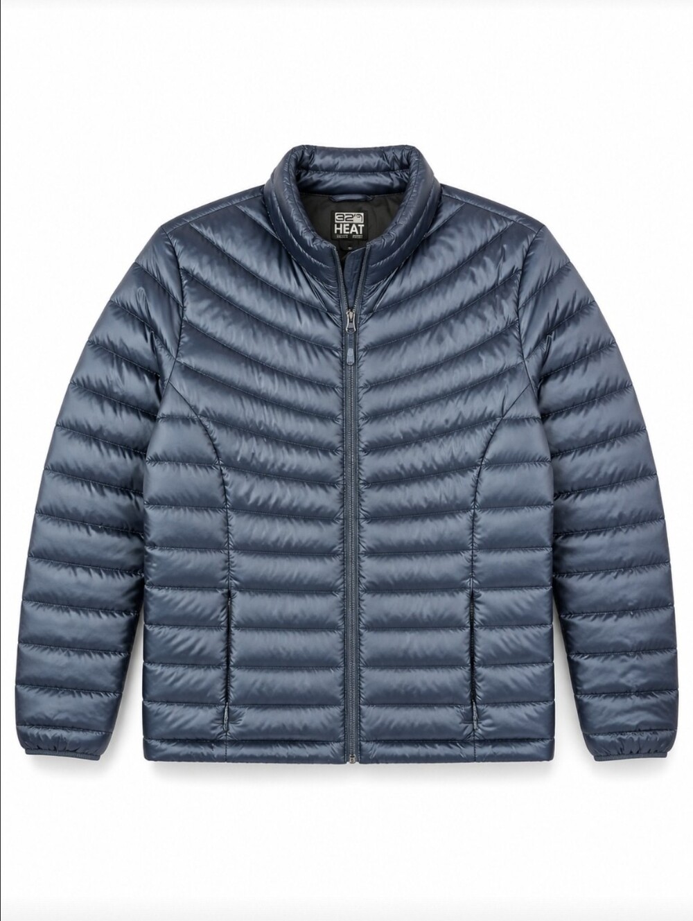 32 Degrees Heat Navy Blue Ultra Light Down Puffer Jacket Size XL